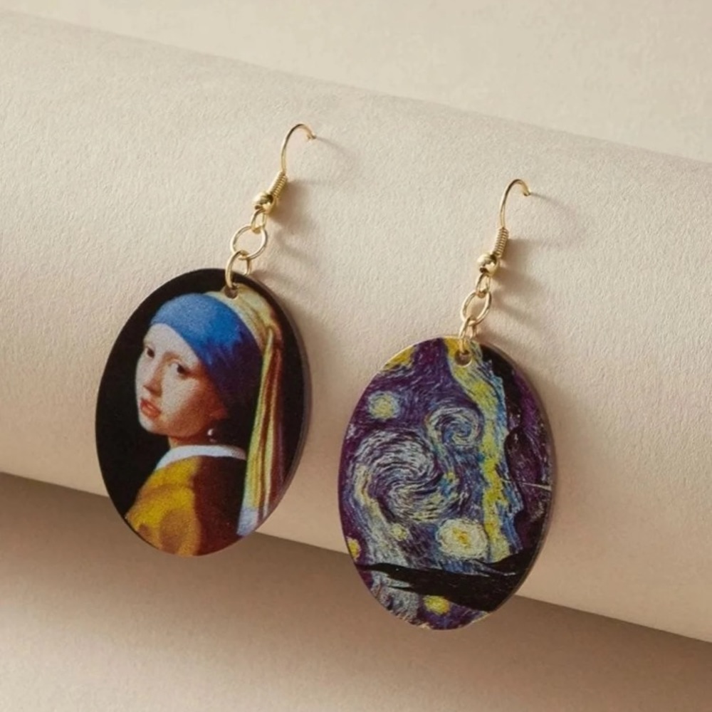 art earrings